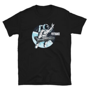 Designated Astronaut - Psytrance.com - Short-Sleeve Unisex T-Shirt