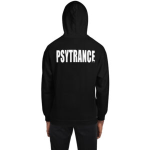 Psytrance Designated Astronaut - Black Unisex Hoodie