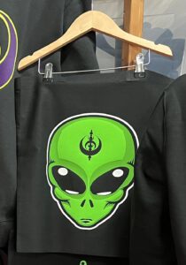 Tote Bag - Alien Head (Green)