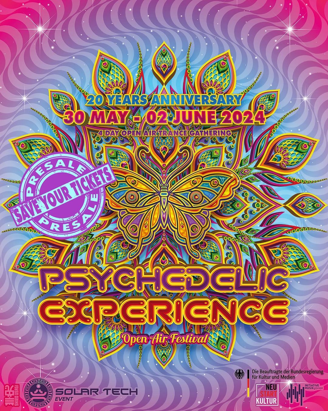 Psychedelic Experience 2024 Pre-Sale